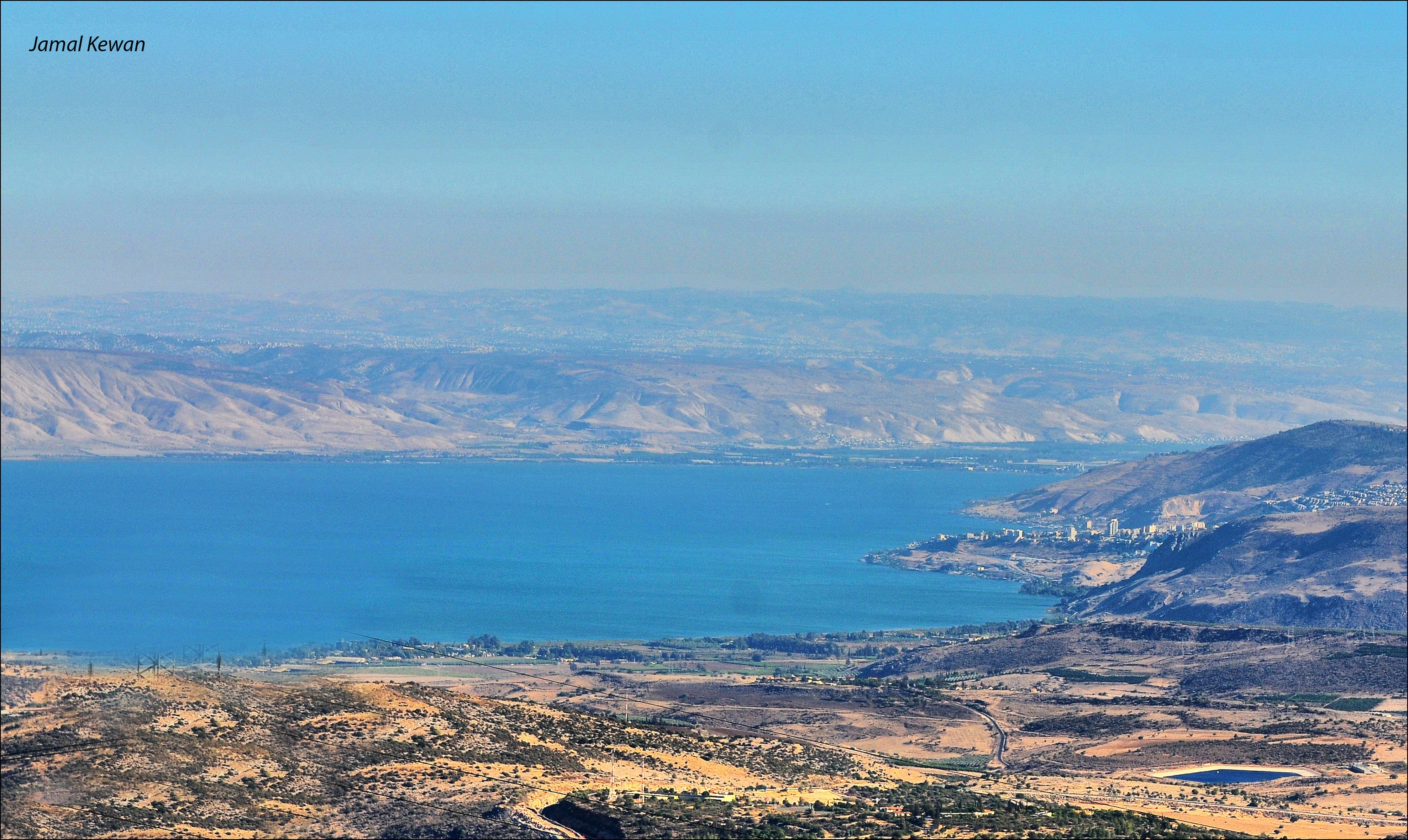 صورة لبحيرة طبريا